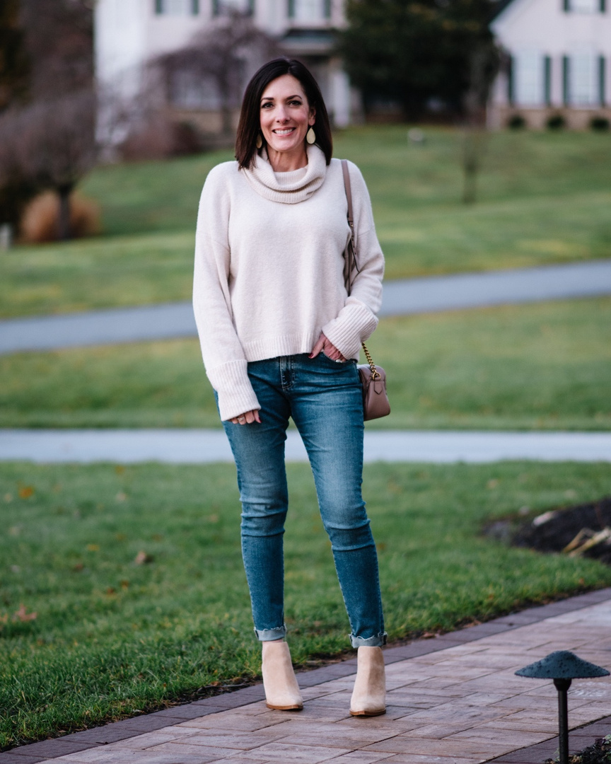 Cowl neck sweater chelsea28 Clearance