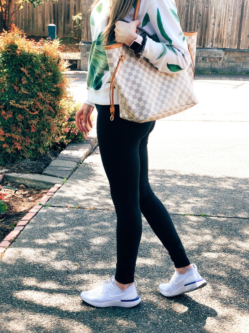 Fashion Look Featuring Nike Sneakers & Athletic Shoes and Louis Vuitton  Tote Bags by tsvetelinab - ShopStyle