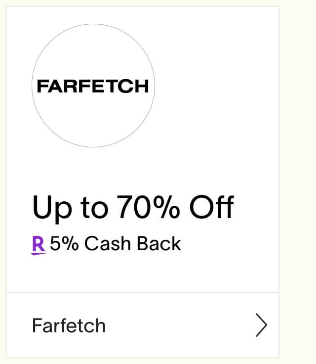 Farfetch up to 70% off