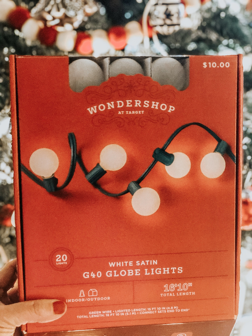 Wondershop g40 clearance globe lights