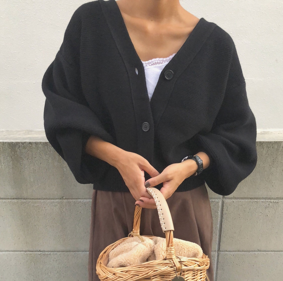 #ShopStyle #shopthelook #ニット #カーディガン #秋コーデ #シンプルコーデ #kbf