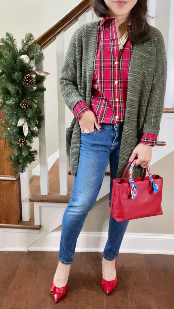 Fashion Look Featuring J.Crew Factory Necklaces and J.Crew Long Sleeve Shirts by respecttheshoes