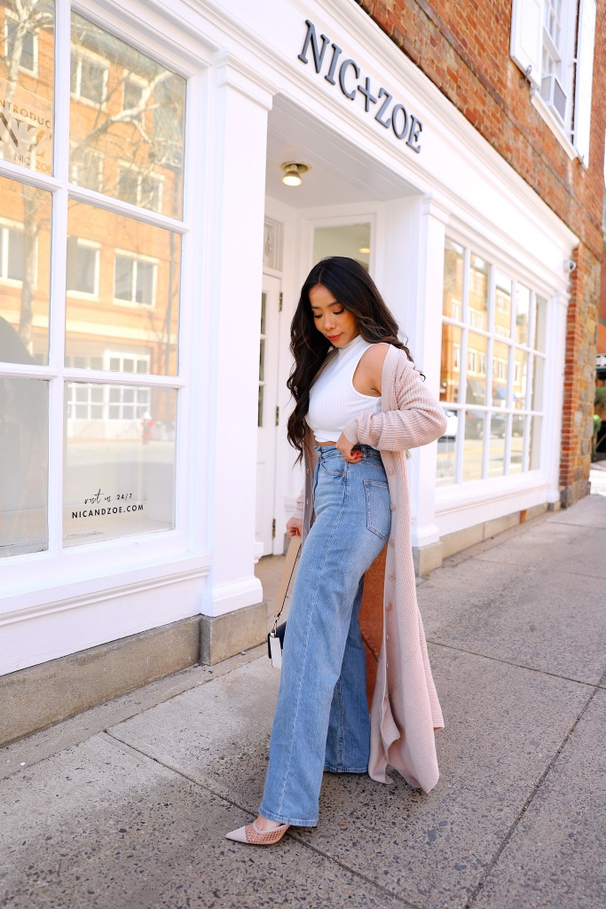 Look by Sandra Azcona featuring Wide High Jeans
