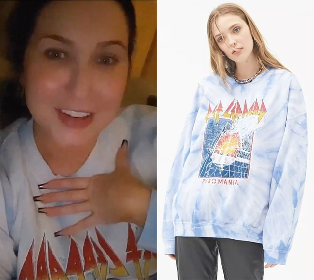 def leppard sweatshirt urban outfitters