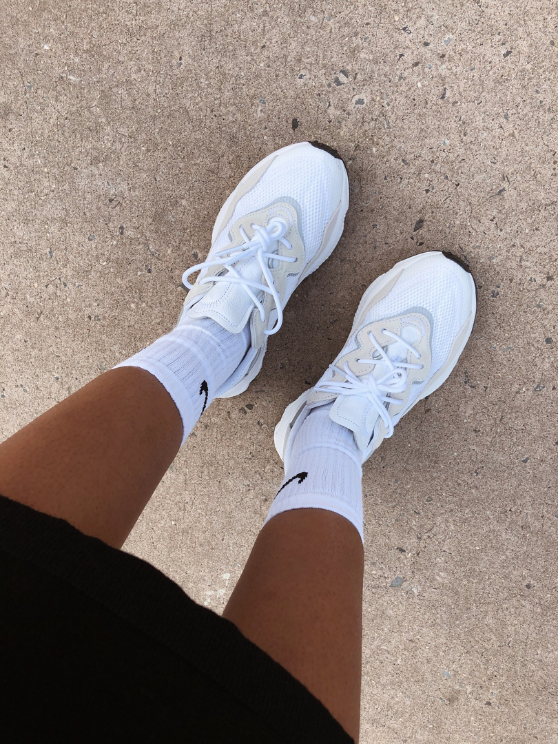 Ozweego suede and neoprene trimmed mesh sneakers Ozweego suede and neoprene trimmed mesh sneakers