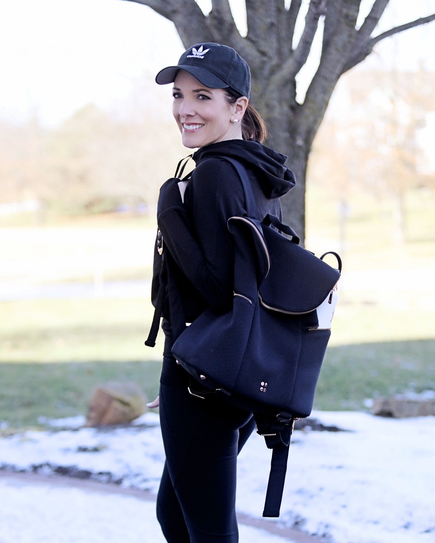 Fashion Look Featuring Sweaty Betty Backpacks and adidas Hats by Jo-Lynne -  ShopStyle