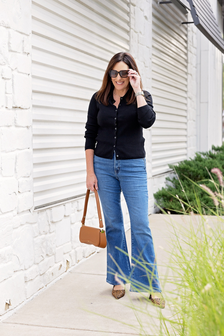 Fashion Look Featuring Gap Factory Cardigans and Gap Factory