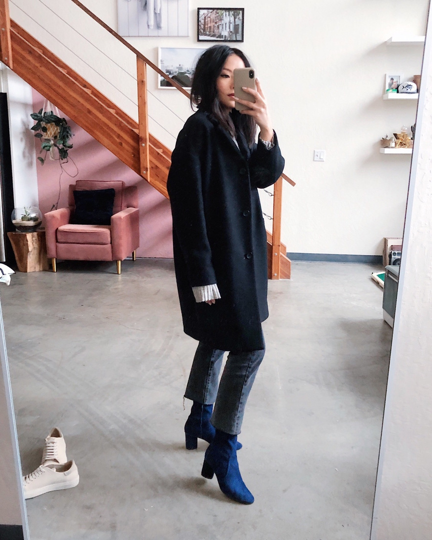 Fashion Look Featuring Everlane Coats and Madewell Plus Size Sweaters ...