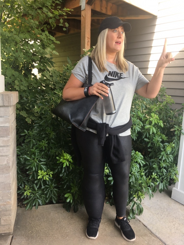 Fashion Look Featuring Spanx Plus Size Pants and Nike Sneakers & Athletic  Shoes by lovinglifewithlymphedema - ShopStyle