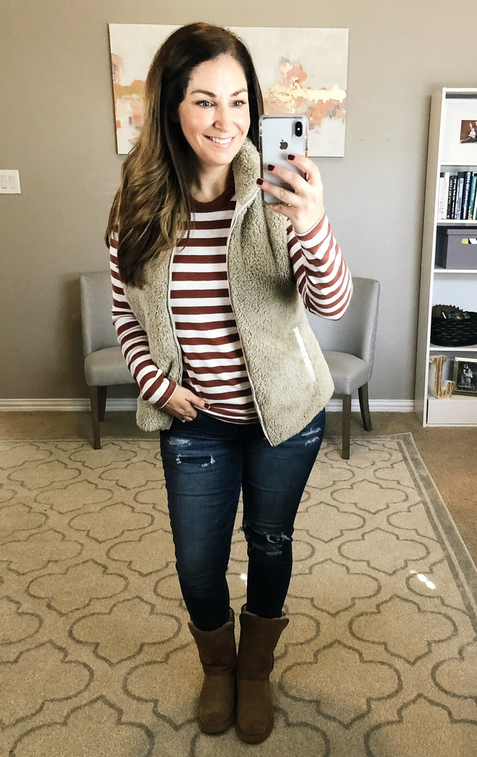 Fashion Look Featuring aerie Teen Girls' Tops and Patagonia Vests by ...