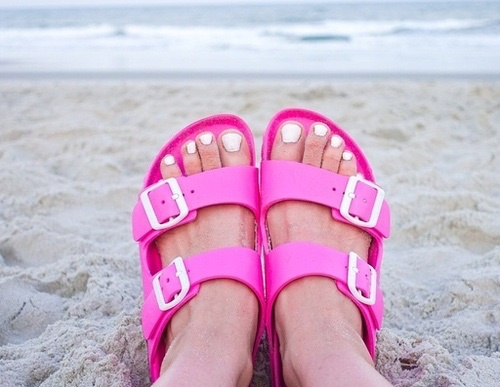 birkenstock essentials arizona waterproof slide sandal