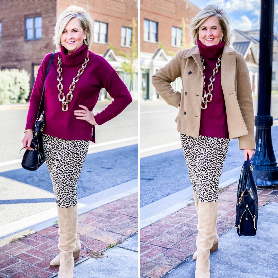 Fashion Look Featuring Vince Camuto Mid Length Skirts and J.Crew Wool ...