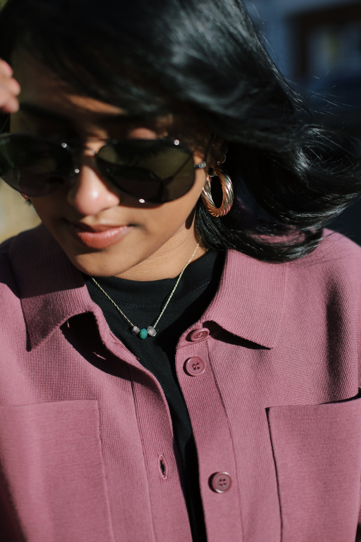 cos organic cotton cardigan