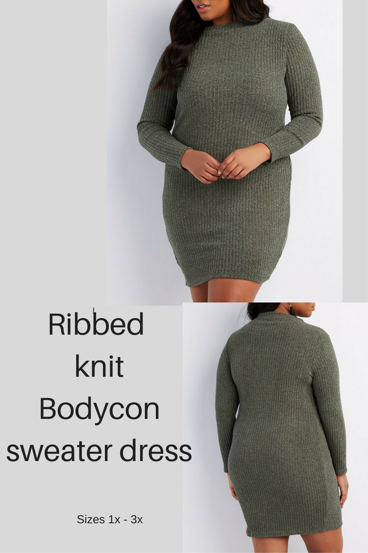 Fashion Look Featuring Charlotte Russe Plus Size Dresses and