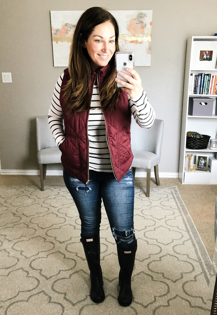 Fashion Look Featuring J.Crew Plus Size Outerwear and Hunter Cold ...