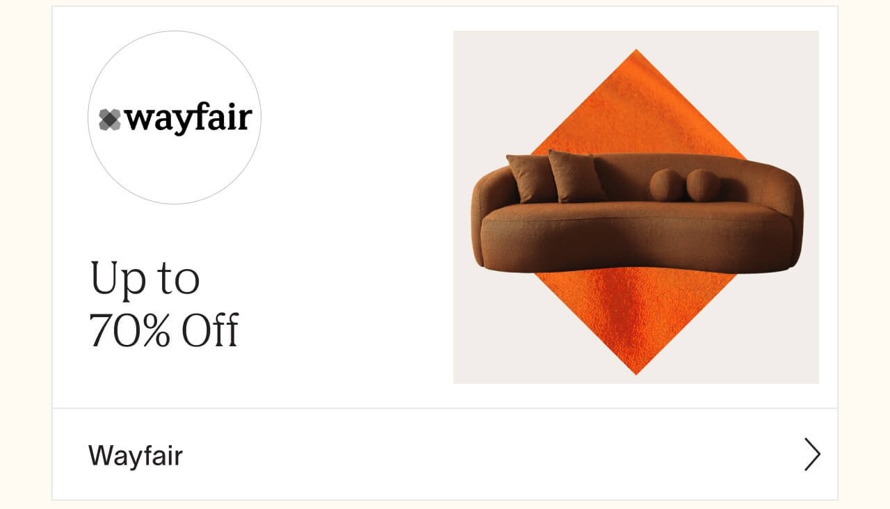 Shop up to 70% off at Wayfair