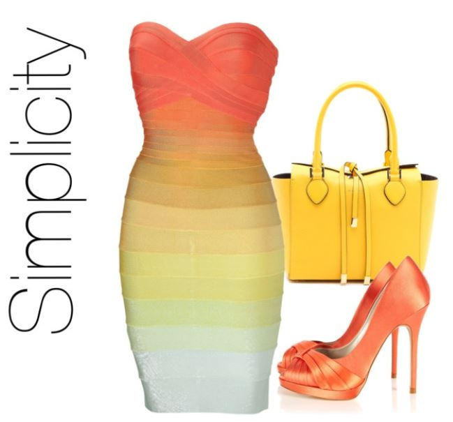 Fashion Look Featuring Herve Leger Day Dresses and MICHAEL Michael Kors ...