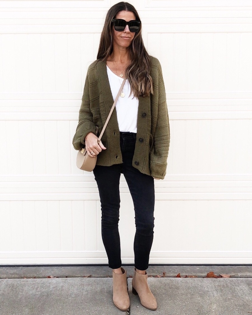 Fashion Look Featuring Madewell Skinny Jeans and Old Navy Boots by ...