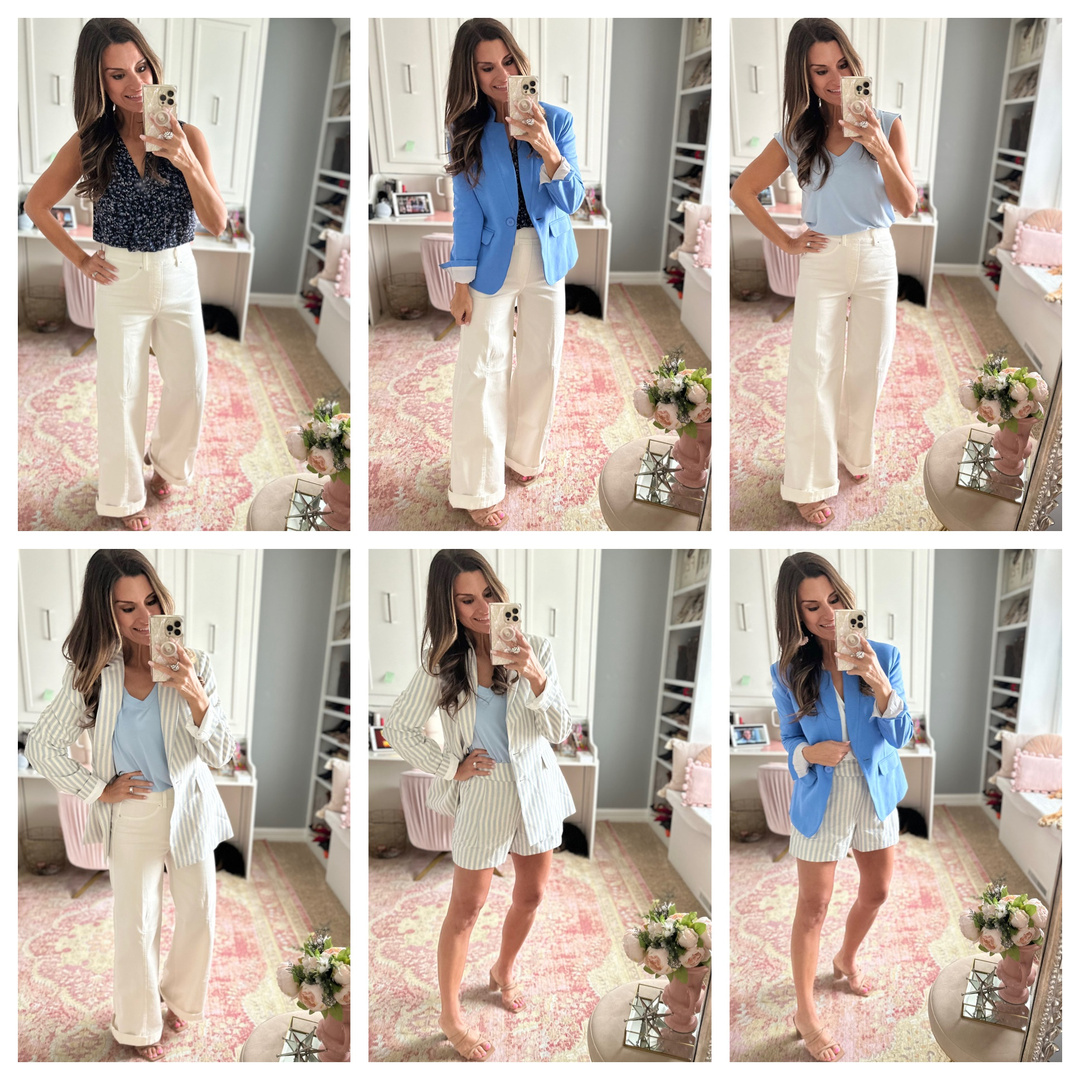 Look by Just Posted featuring The Favorite Luxe Essentials V-Neck Tee