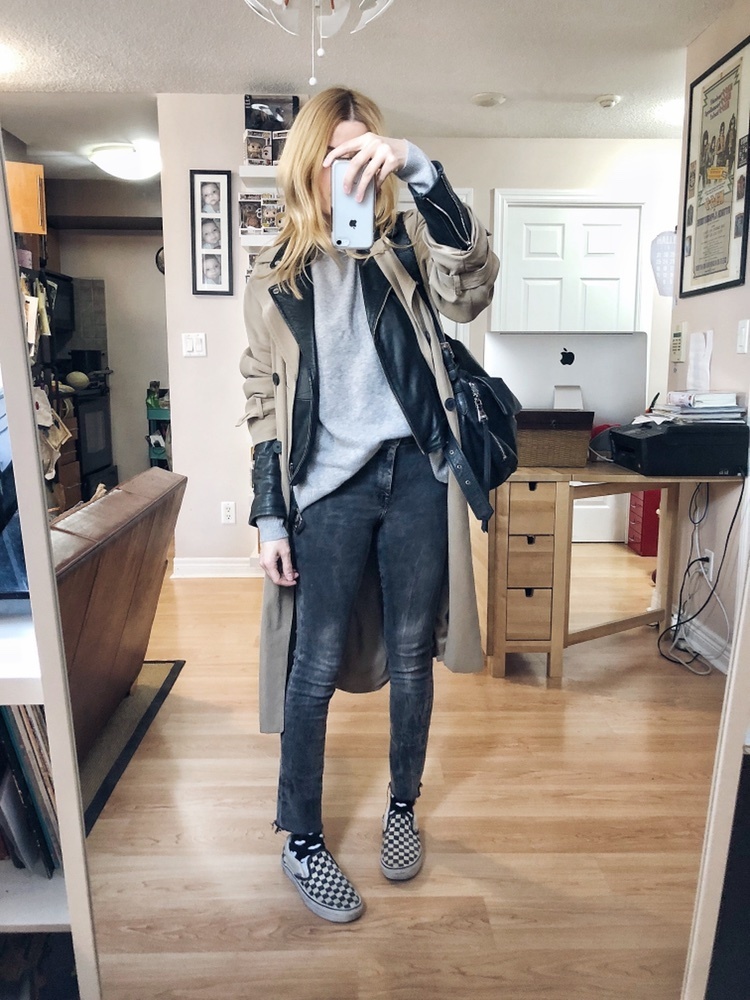 Fashion Look Featuring Vans Slip On Sneakers and H&M Skinny Jeans by ...