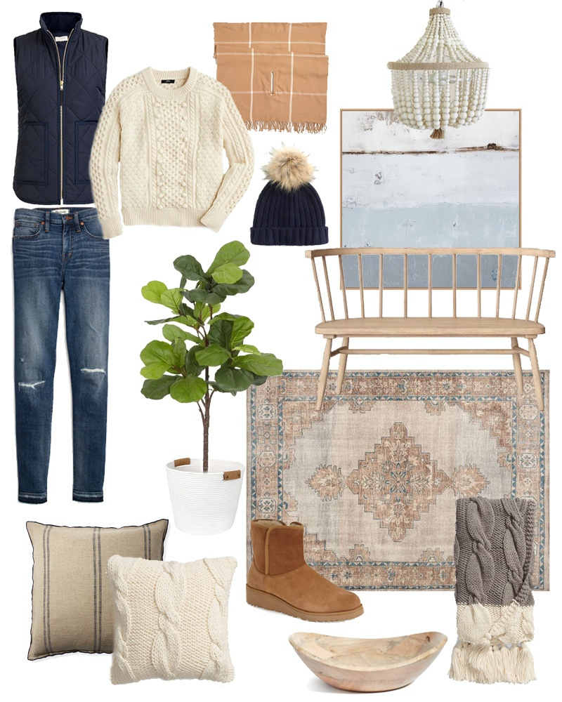 Fashion Look Featuring Pottery Barn Indoor Rugs and Pottery Barn Solid