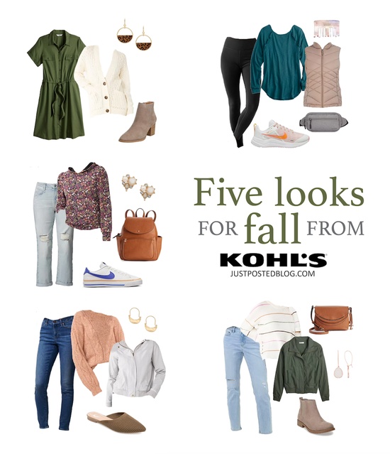 Five great looks from @kohls for fall #ad @shopstylecollective #kohls #kohlsfinds