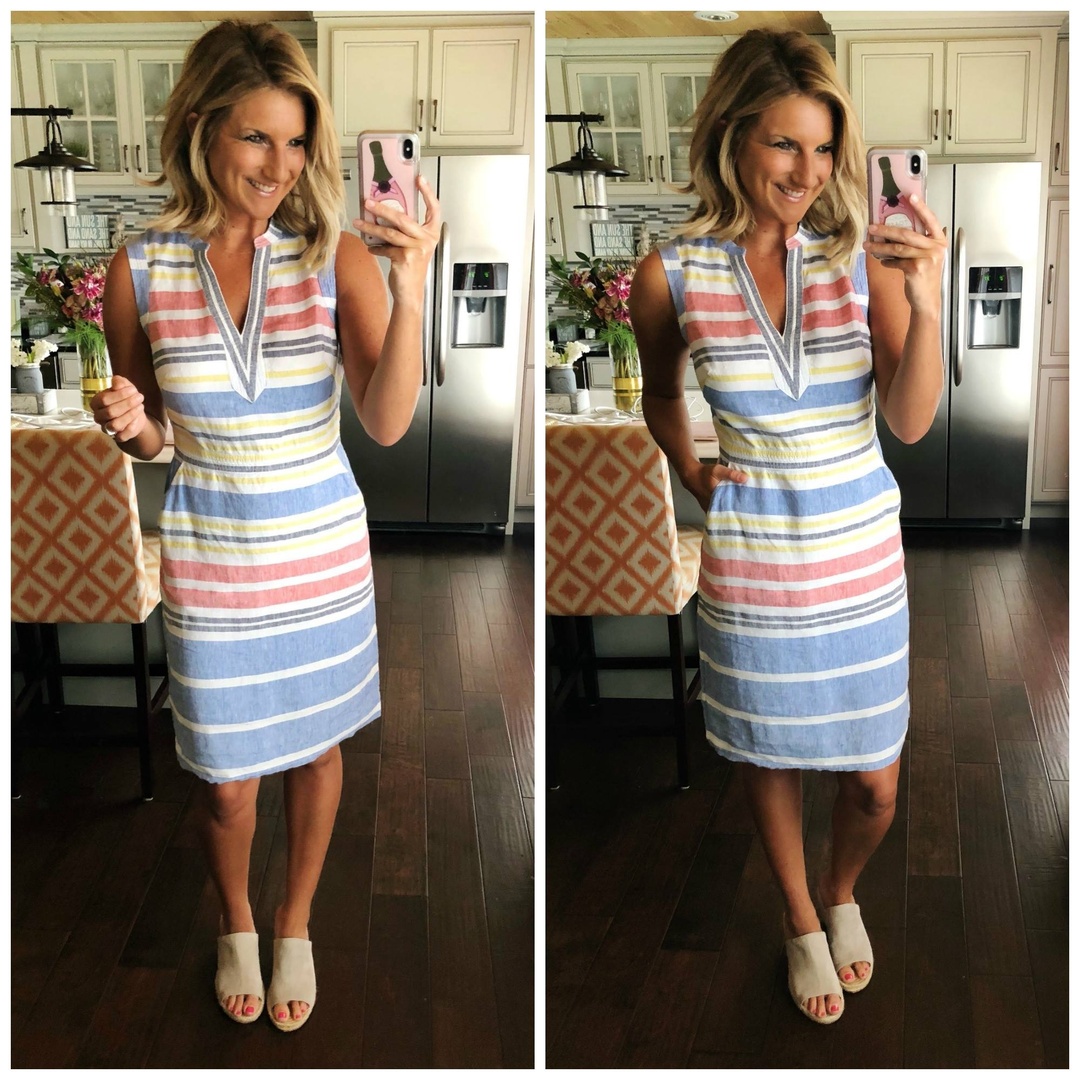 Fashion Look Featuring Caslon Sandals and Boden Dresses by ...