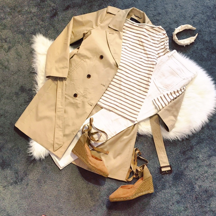 j crew 2011 icon trench