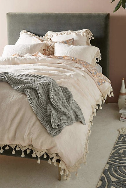Fashion Look Featuring Anthropologie Comforters Duvets By