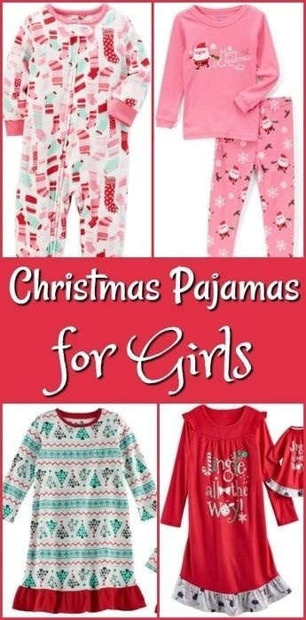 little me plaid christmas pajamas
