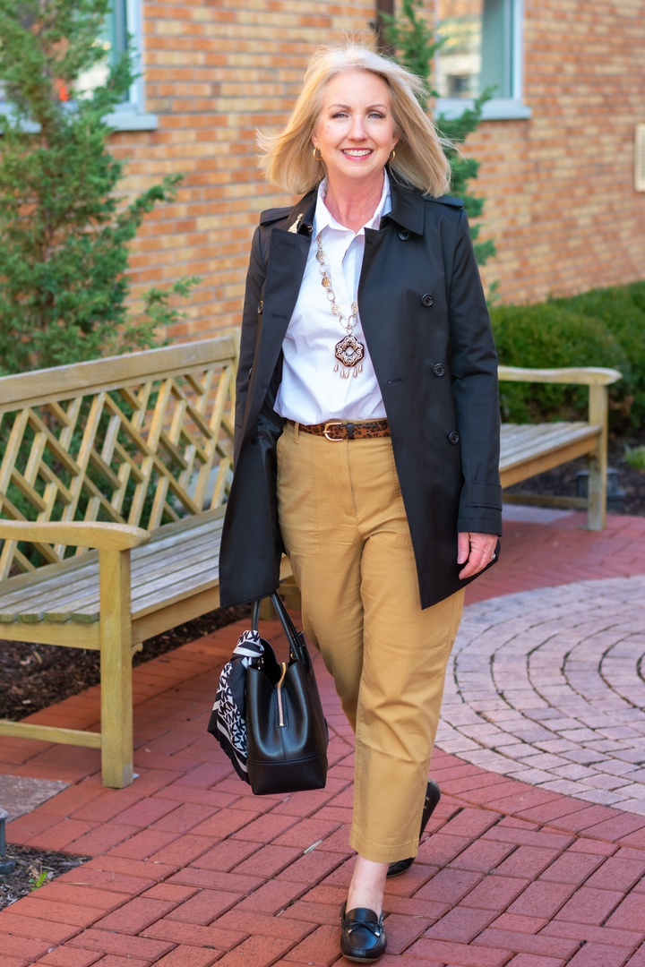 Look by Dressed For My Day featuring Patch Pocket Crop Chinos