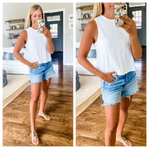 Fashion Look Featuring Free People Shorts and Alternative Apparel  Activewear Tops by Hipmomshops - ShopStyle