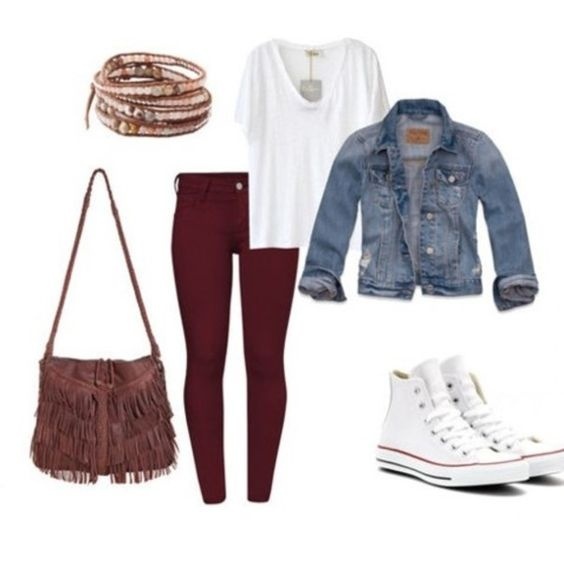Fashion Look Featuring Converse Sneakers & Athletic Shoes and Articles ...