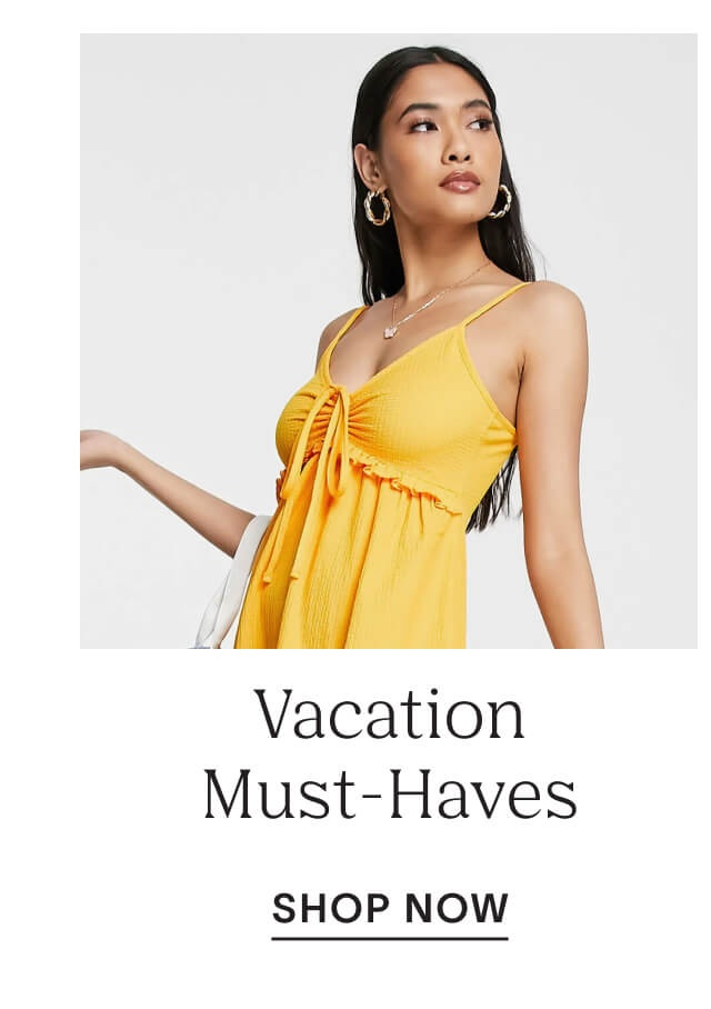 Shop Vacation Must-Haves