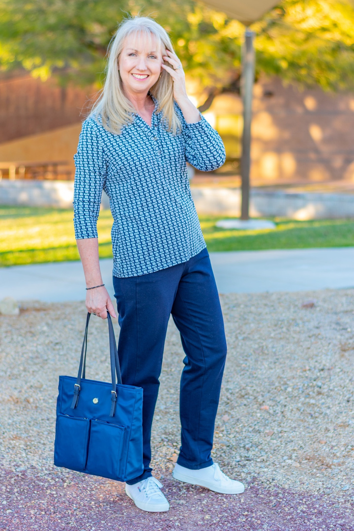 Fashion Look Featuring Talbots Activewear Pants and Talbots Petite ...
