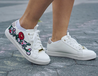 aldo floral sneakers
