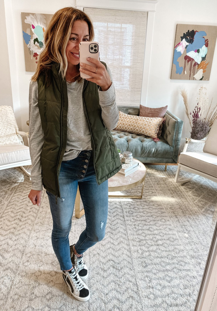 Fashion Look Featuring KUT from the Kloth Distressed Jeans and Gibson ...