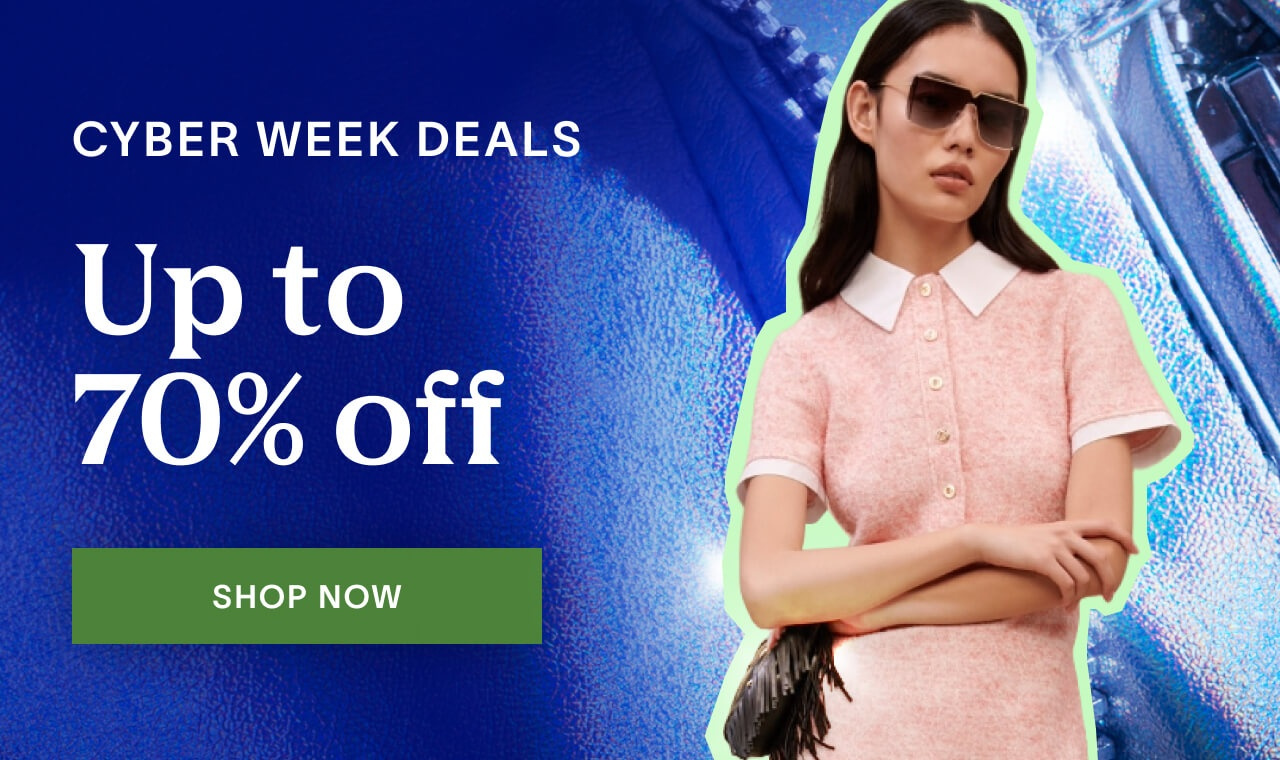 Cyber Week Deals: Up to 70% off. Shop now.