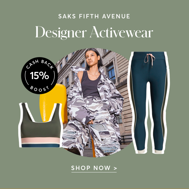 ACTIVEWEAR AT SAKS FIFTH AVENUE