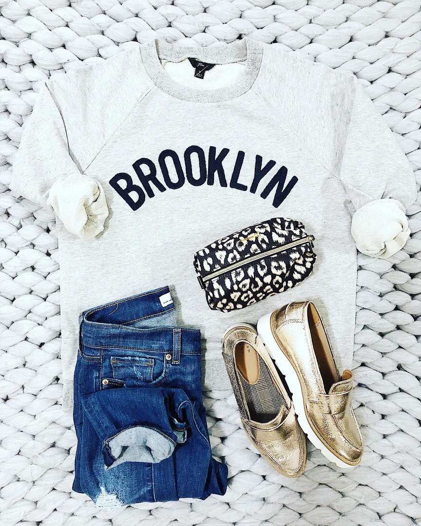 Fashion Look Featuring J.Crew Plus Size Sweatshirts & Hoodies and LOFT