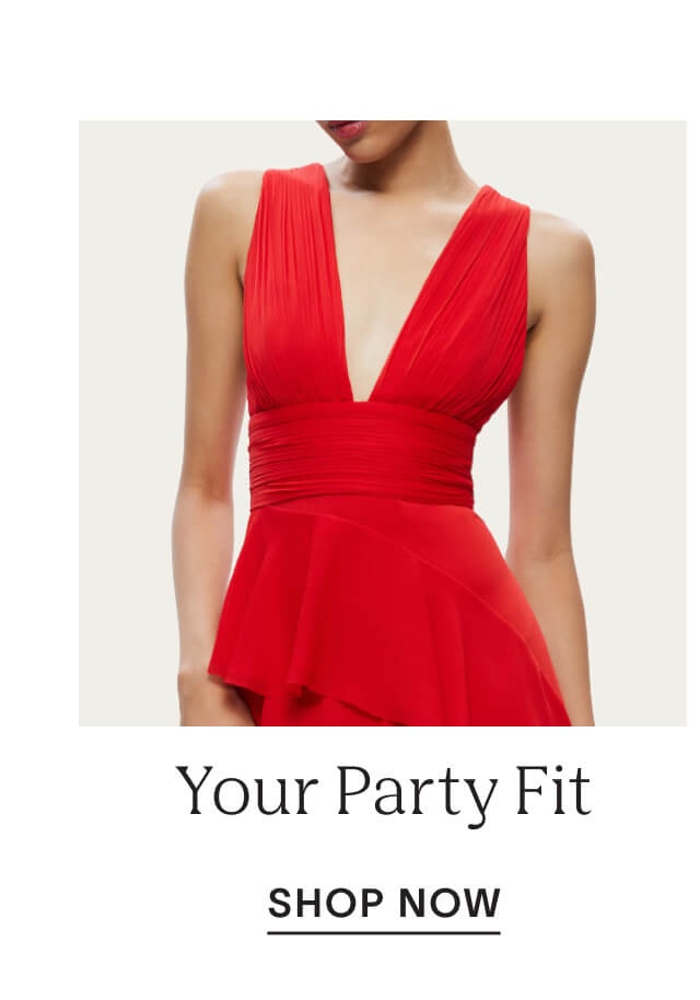 Shop Your Party Fit