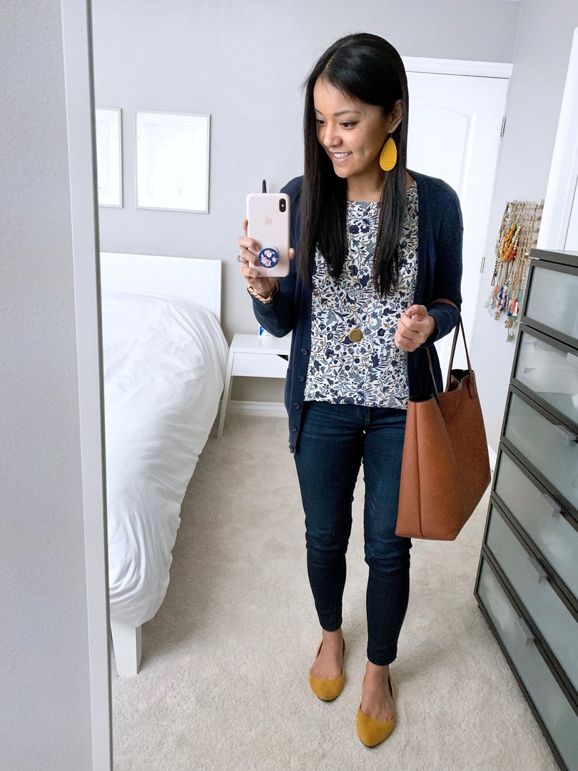 Fashion Look Featuring LOFT Clothes and Shoes and ModCloth Cardigans by ...
