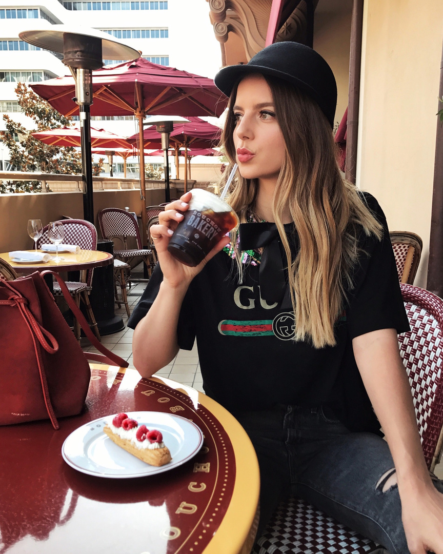 Fashion Look Featuring Gucci T-shirts and Janessa Leone Hats by ...