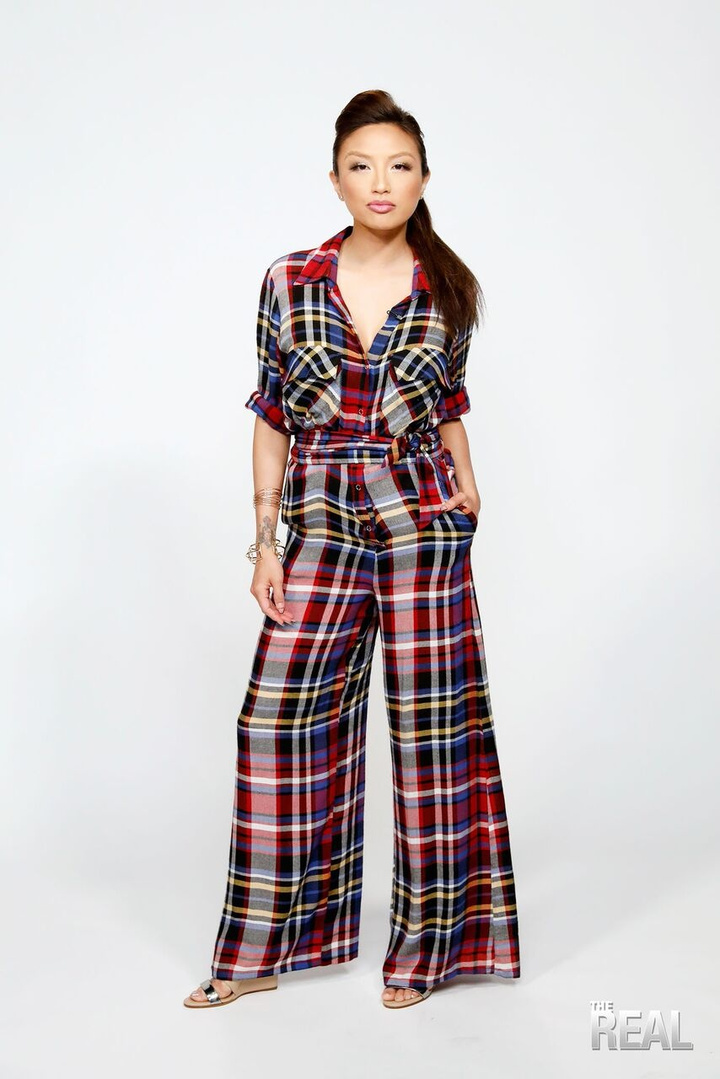 forever 21 plaid jumpsuit