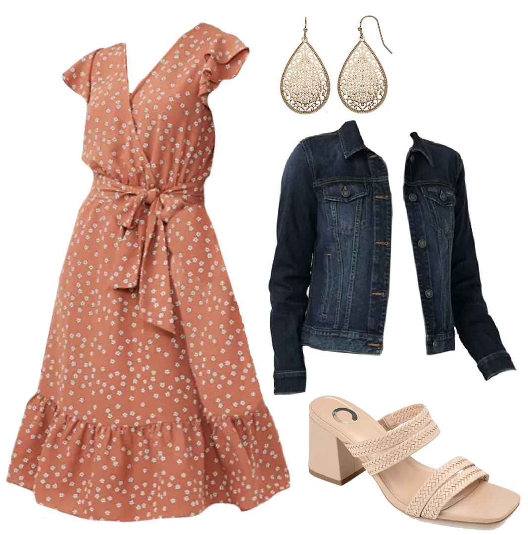 Fashion Look Featuring Lauren Conrad Dresses and Journee
