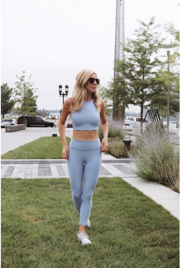Outdoor voices set in lilac #ShopStyle #shopthelook #fitness #athleticwear #athleisure