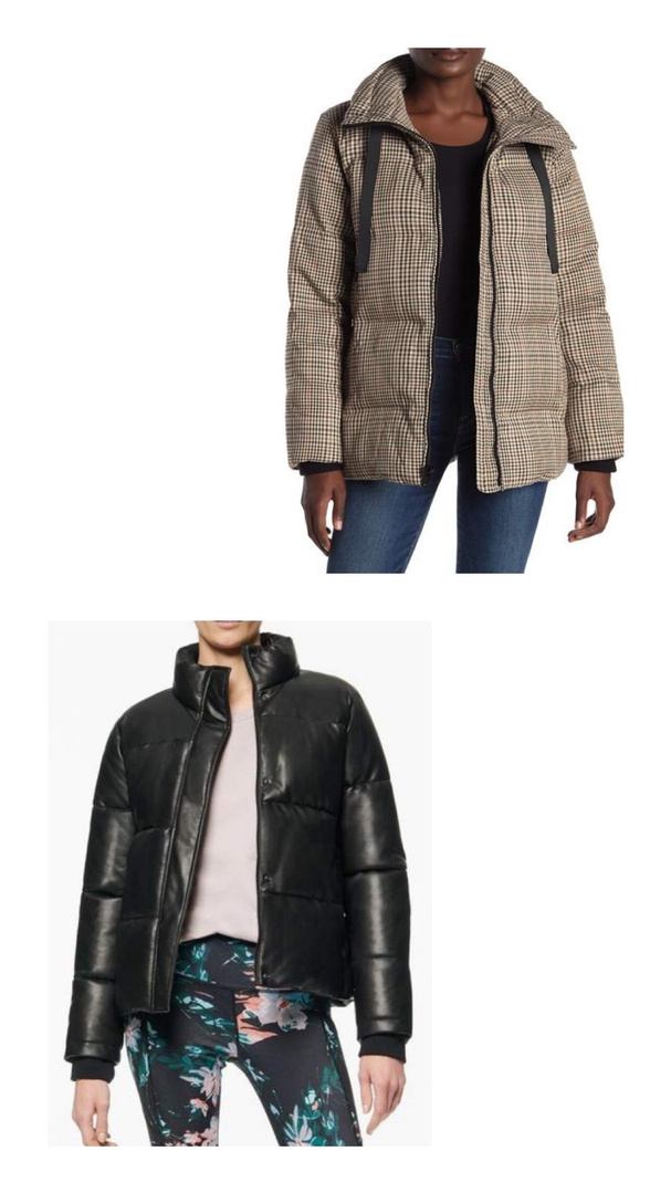 Look by Kristi Hemric featuring Plaid Print Stand Collar Quilted Jacket