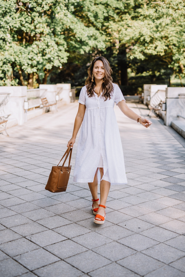 clipdot midi shirtdress