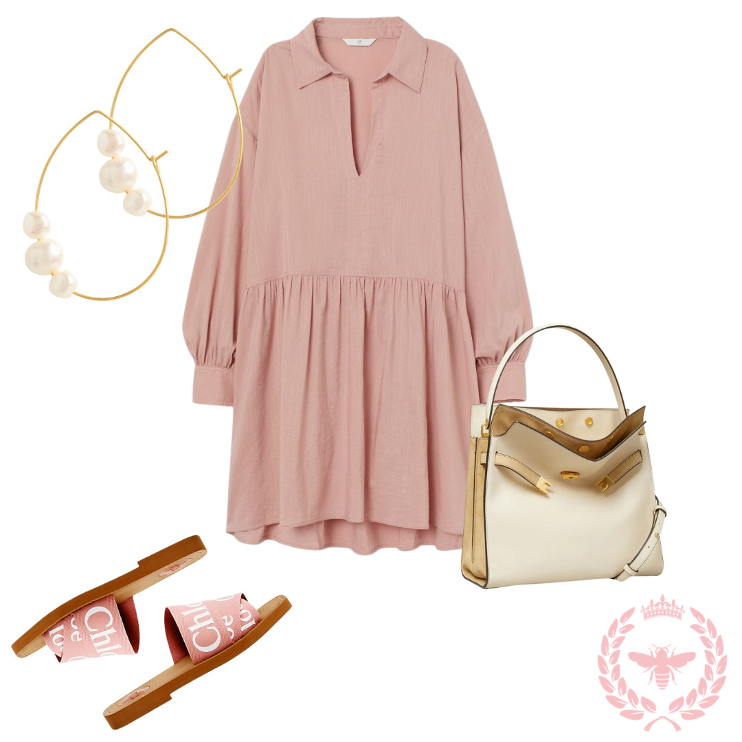 Look by Willow Crowns At Home featuring Woody Flat Logo Ribbon Slide Sandals
