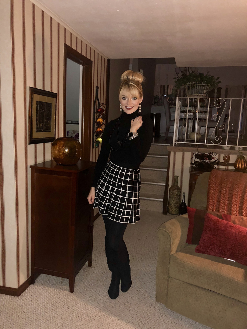 Fashion Look Featuring Express Hosiery and Jessica Simpson Boots by  clevelandfashionista - ShopStyle